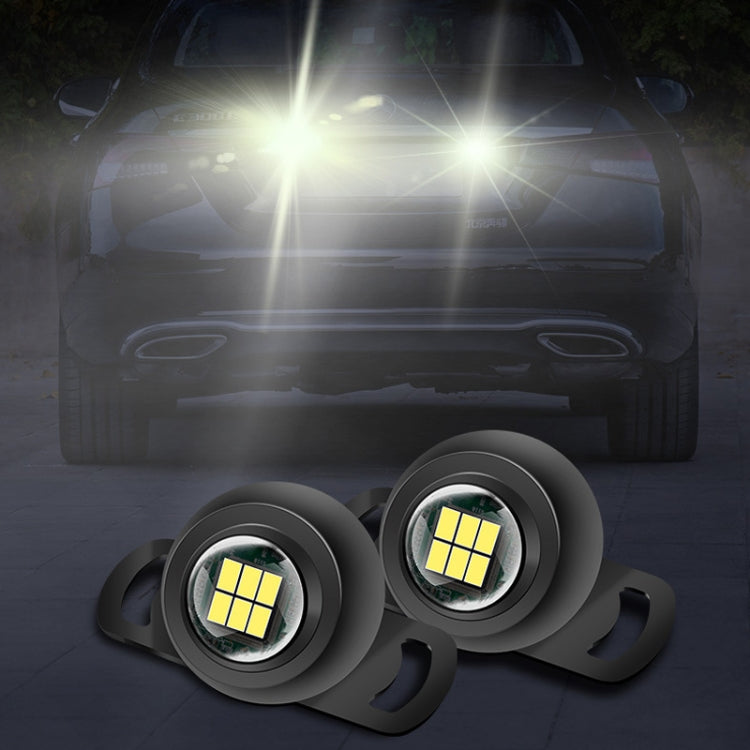 Luce di retromarcia elettrica a LED ultra luminosa per auto Lampadina esterna Luce ausiliaria universale modificata, stile:, Long Bright Black Shell, Long Bright Silver Shell, Long Bright After 3 Flashes Black Shell                                     ...