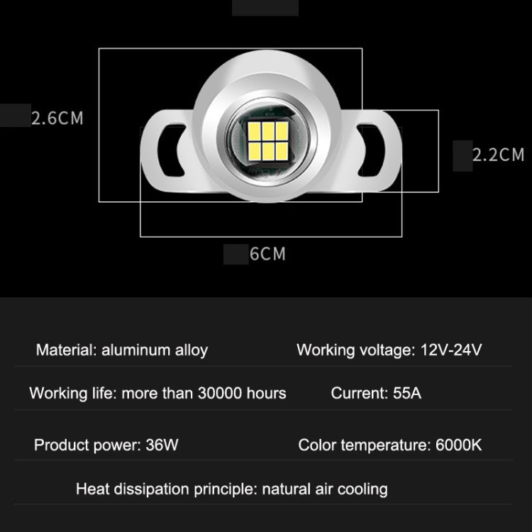 Luce di retromarcia elettrica a LED ultra luminosa per auto Lampadina esterna Luce ausiliaria universale modificata, stile:, Long Bright Black Shell, Long Bright Silver Shell, Long Bright After 3 Flashes Black Shell                                     ...