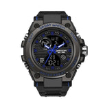 SANDA 739 Orologio sportivo multifunzionale impermeabile Cronografo Calendario Allarme Luce notturna Orologio