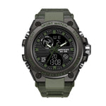SANDA 739 Orologio sportivo multifunzionale impermeabile Cronografo Calendario Allarme Luce notturna Orologio