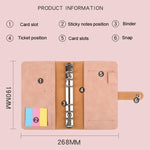 H666 Raccoglitore a fogli mobili A6 Manuale del budget in contanti Taccuino in pelle PU vintage con finestra, H666 Light Gray, H666 Dark Gray, H666 Amber Brown, H666 Treasure Blue, H666 Denim Blue, H666 Retro Green, H666 Taro Purple, H666 Pink
