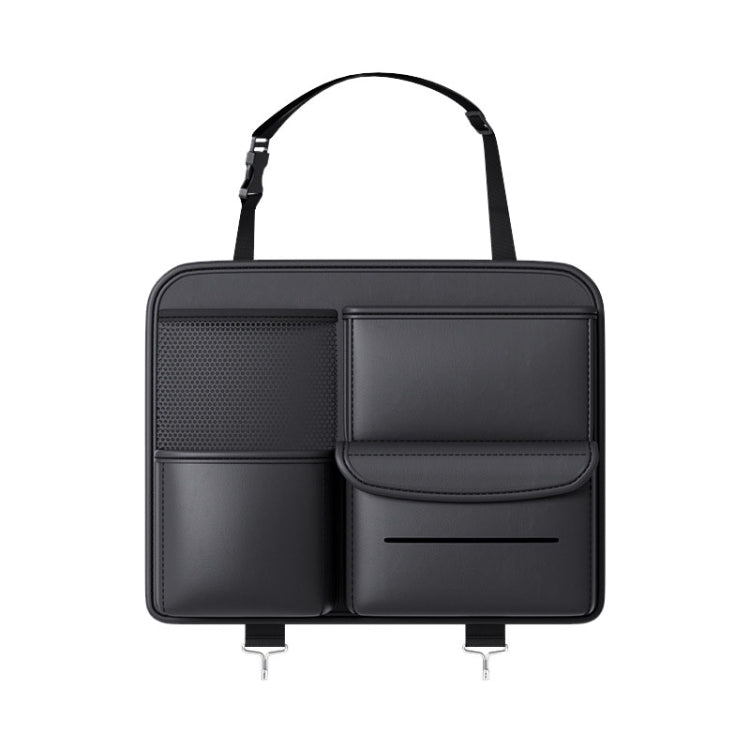 Borsa multifunzionale per lo schienale del seggiolino auto Forniture decorative per interni auto, dimensioni:, S (Black), L (Black)