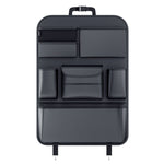 Borsa multifunzionale per lo schienale del seggiolino auto Forniture decorative per interni auto, dimensioni:, S (Black), L (Black)