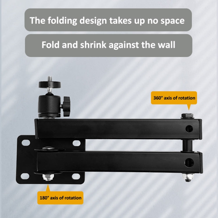 Staffa per proiettore a parete Supporto da parete con braccio telescopico pieghevole, Projector Bracket