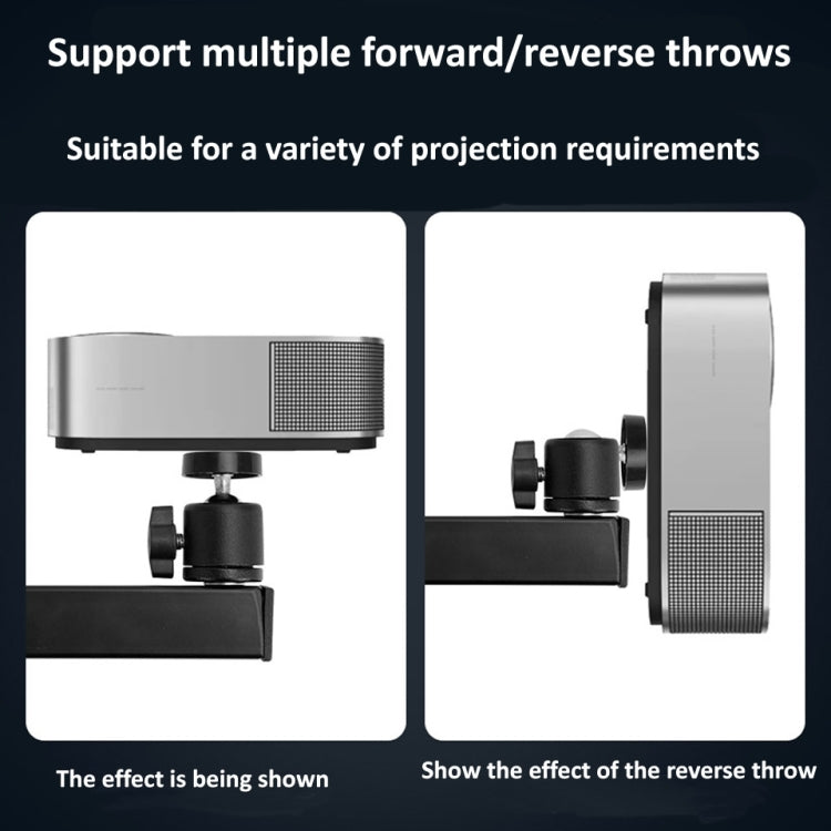 Staffa per proiettore a parete Supporto da parete con braccio telescopico pieghevole, Projector Bracket