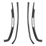 Adesivi per bocchette di ventilazione della portiera per Mercedes-Benz Smart Fortwo 2011-2015, 4 pezzi/set