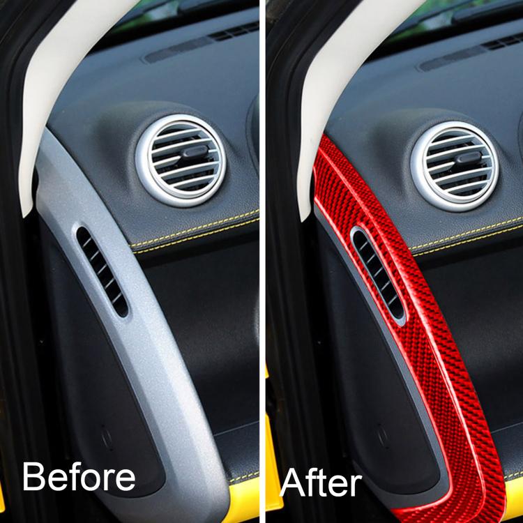 Adesivi per bocchette di ventilazione della portiera per Mercedes-Benz Smart Fortwo 2011-2015, 4 pezzi/set