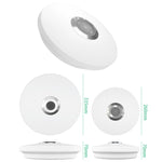 Lampada da soffitto a LED Bluetooth con telecomando RGB Music Rhythm Lampada che cambia colore, 26cm, 33cm