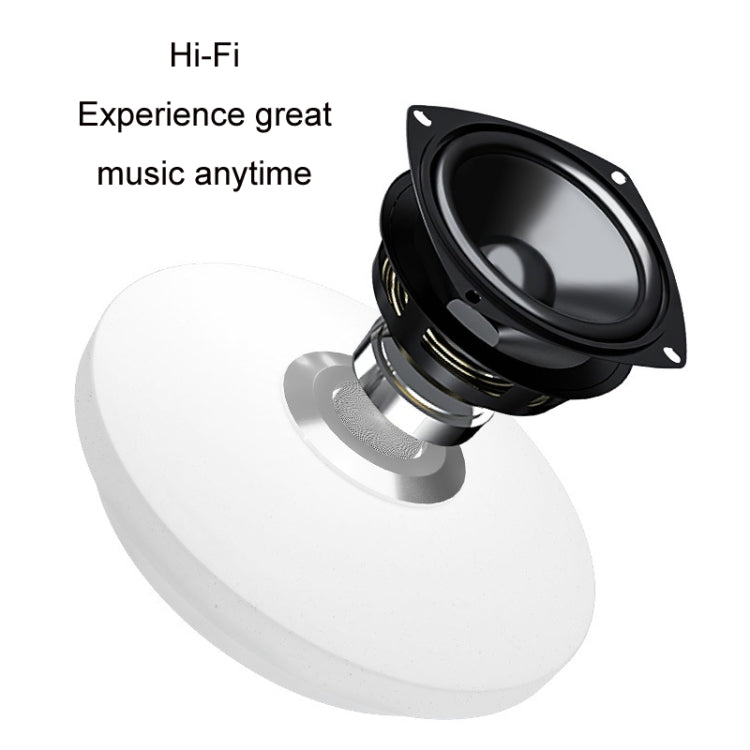 Lampada da soffitto a LED Bluetooth con telecomando RGB Music Rhythm Lampada che cambia colore, 26cm, 33cm