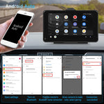 A3135 Schermo intelligente cablato HD da 7 pollici con CarPlay wireless + Android Auto + Android, Without Camera, With Camera