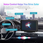 A3135 Schermo intelligente cablato HD da 7 pollici con CarPlay wireless + Android Auto + Android, Without Camera, With Camera