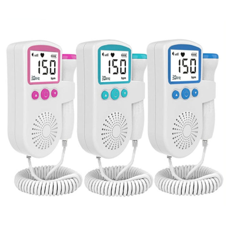 B3 Home Doppler Ultrasound Handheld Cuore fetale Donne incinte Monitor cardiaco fetale, B3(Green), B3(Blue), B3(Pink)