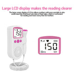 B3 Home Doppler Ultrasound Handheld Cuore fetale Donne incinte Monitor cardiaco fetale, B3(Green), B3(Blue), B3(Pink)