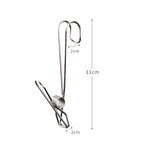 Con clip per asciugare i vestiti a coda lunga Clip per appendere il nastro in acciaio inossidabile, 12pcs Stainless Steel