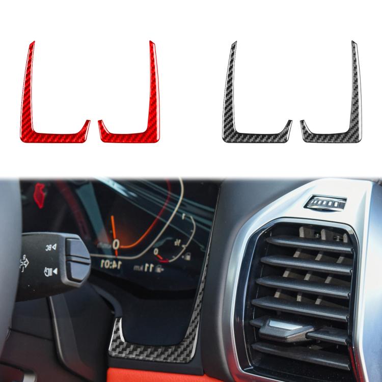 Per BMW Serie 8 G14 2019-2024 2 pezzi/set strumenti guida a destra entrambi i lati adesivi decorativi, Right-hand Drive