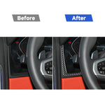 Per BMW Serie 8 G14 2019-2024 2 pezzi/set strumenti guida a destra entrambi i lati adesivi decorativi, Right-hand Drive