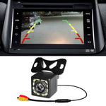 R0003 Videocamera per retromarcia esterna con luce di riempimento a LED Videocamera per auto CCD con visione notturna HD, 8 LED Lamp P System, 8 LED Lamp N System, 12 LED Lamp P System, 12 LED Lamp N System