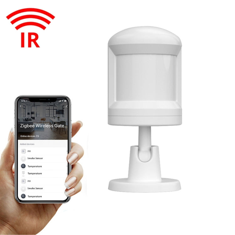 Tuya Smart App ZigBee Rilevatore di sensori di movimento a infrarossi senza fili umani, Tuya ZigBee
