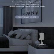 Tuya Smart App ZigBee Rilevatore di sensori di movimento a infrarossi senza fili umani, Tuya ZigBee