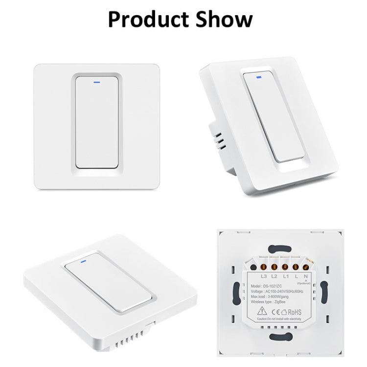 Interruttore smart ZigBee Tuya 1-3 pulsanti spina EU