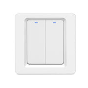 Tuya ZigBee Smart Single-fire Zero-fire Sharing Switch Controllo del telefono Pannello vocale Spina europea, Specifiche:, 1 Button, 2 Buttons, 3 Buttons