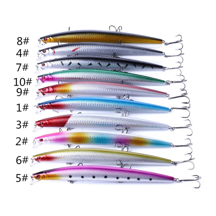 HENGJIA MI101 18cm 26g Pesca a lunga distanza Pesca in mare Esche finte Minnow Baits, MI101 (5), MI101 (1), MI101 (2), MI101 (3), MI101 (4), MI101 (6), MI101 (7), MI101 (8), MI101 (9), MI101 (10), MI101 (10 Colors)