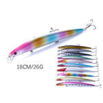 HENGJIA MI101 18cm 26g Pesca a lunga distanza Pesca in mare Esche finte Minnow Baits, MI101 (5), MI101 (1), MI101 (2), MI101 (3), MI101 (4), MI101 (6), MI101 (7), MI101 (8), MI101 (9), MI101 (10), MI101 (10 Colors)