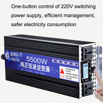 Inverter a onda sinusoidale per auto ad alta potenza XINBOKE, 12V 1600W To 220V 800W(Single Display), 24V 1600W To 220V 800W(Single Display), 48V 1600W To 220V 800W(Single Display), 60V 1600W To 220V 800W(Single Display)                                ...