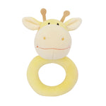 Giocattoli a sonagli per le mani del bambino Giocattoli con impugnatura a mano Giocattoli lenitivi per neonati, stile:, Giraffe, Pink Rabbit, Little Grey Elephant, Koala, Piggy, Monkey, White Rabbit, Little Red Mouse, Little Flower Elephant, Little Ban...