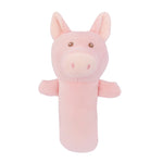 Giocattoli a sonagli per le mani del bambino Giocattoli con impugnatura a mano Giocattoli lenitivi per neonati, stile:, Giraffe, Pink Rabbit, Little Grey Elephant, Koala, Piggy, Monkey, White Rabbit, Little Red Mouse, Little Flower Elephant, Little Ban...