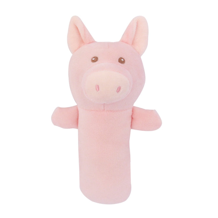 Giocattoli a sonagli per le mani del bambino Giocattoli con impugnatura a mano Giocattoli lenitivi per neonati, stile:, Giraffe, Pink Rabbit, Little Grey Elephant, Koala, Piggy, Monkey, White Rabbit, Little Red Mouse, Little Flower Elephant, Little Ban...