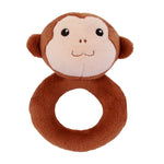 Giocattoli a sonagli per le mani del bambino Giocattoli con impugnatura a mano Giocattoli lenitivi per neonati, stile:, Giraffe, Pink Rabbit, Little Grey Elephant, Koala, Piggy, Monkey, White Rabbit, Little Red Mouse, Little Flower Elephant, Little Ban...
