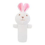 Giocattoli a sonagli per le mani del bambino Giocattoli con impugnatura a mano Giocattoli lenitivi per neonati, stile:, Giraffe, Pink Rabbit, Little Grey Elephant, Koala, Piggy, Monkey, White Rabbit, Little Red Mouse, Little Flower Elephant, Little Ban...