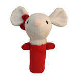 Giocattoli a sonagli per le mani del bambino Giocattoli con impugnatura a mano Giocattoli lenitivi per neonati, stile:, Giraffe, Pink Rabbit, Little Grey Elephant, Koala, Piggy, Monkey, White Rabbit, Little Red Mouse, Little Flower Elephant, Little Ban...