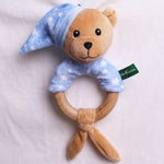 Giocattoli a sonagli per le mani del bambino Giocattoli con impugnatura a mano Giocattoli lenitivi per neonati, stile:, Giraffe, Pink Rabbit, Little Grey Elephant, Koala, Piggy, Monkey, White Rabbit, Little Red Mouse, Little Flower Elephant, Little Ban...