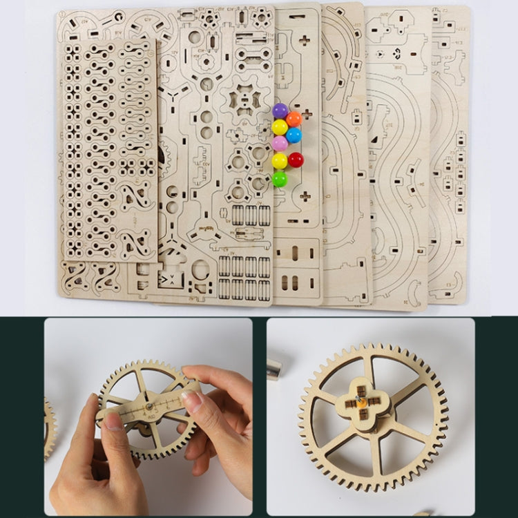 Giocattolo Puzzle 3D Meccanico in Legno di Tiglio