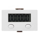 Contatore digitale elettronico a 5 display Contatore di perforazione interruttore sensore magnetico industriale, specifiche:, Only Counter, With Nickel-plated Copper Sensor