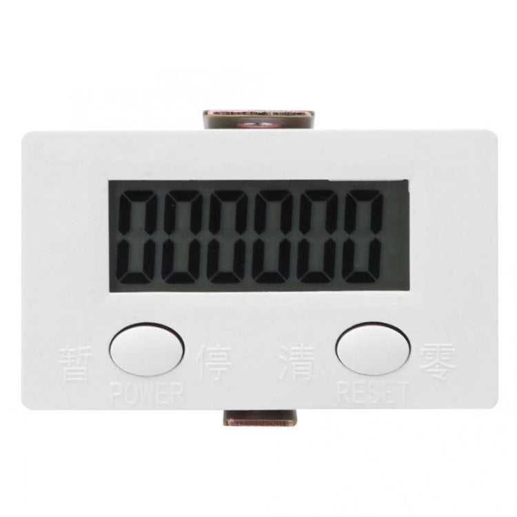 Contatore digitale elettronico a 5 display Contatore di perforazione interruttore sensore magnetico industriale, specifiche:, Only Counter, With Nickel-plated Copper Sensor