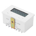 Contatore digitale elettronico a 5 display Contatore di perforazione interruttore sensore magnetico industriale, specifiche:, Only Counter, With Nickel-plated Copper Sensor