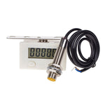 Contatore digitale elettronico a 5 display Contatore di perforazione interruttore sensore magnetico industriale, specifiche:, Only Counter, With Nickel-plated Copper Sensor