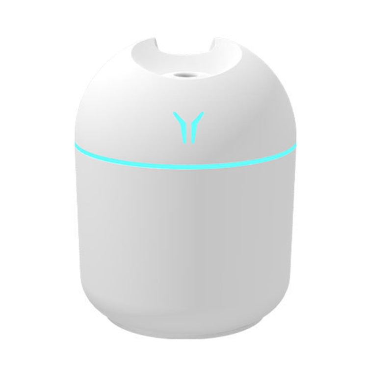 Umidificatore per auto con luce notturna colorata da tavolo USB Mini, specifiche:, 250ml (Y-White), 250ml (Y-Pink), 250ml (Y-Blue), 220ml (Y2-White), 220ml (Y2-Pink), 220ml (Y2-Blue)