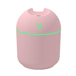 Umidificatore per auto con luce notturna colorata da tavolo USB Mini, specifiche:, 250ml (Y-White), 250ml (Y-Pink), 250ml (Y-Blue), 220ml (Y2-White), 220ml (Y2-Pink), 220ml (Y2-Blue)