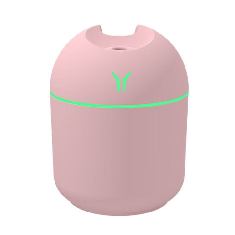 Umidificatore per auto con luce notturna colorata da tavolo USB Mini, specifiche:, 250ml (Y-White), 250ml (Y-Pink), 250ml (Y-Blue), 220ml (Y2-White), 220ml (Y2-Pink), 220ml (Y2-Blue)