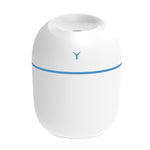 Umidificatore per auto con luce notturna colorata da tavolo USB Mini, specifiche:, 250ml (Y-White), 250ml (Y-Pink), 250ml (Y-Blue), 220ml (Y2-White), 220ml (Y2-Pink), 220ml (Y2-Blue)