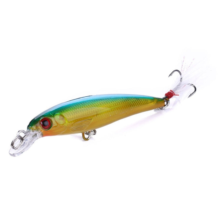 HENGJIA MI094 Simulazione Laser Esche finte Minnow Esche da pesca, 1, 2, 3, 4, 5, 6, 7, 8, 9, 10, 10 Colors Boxed