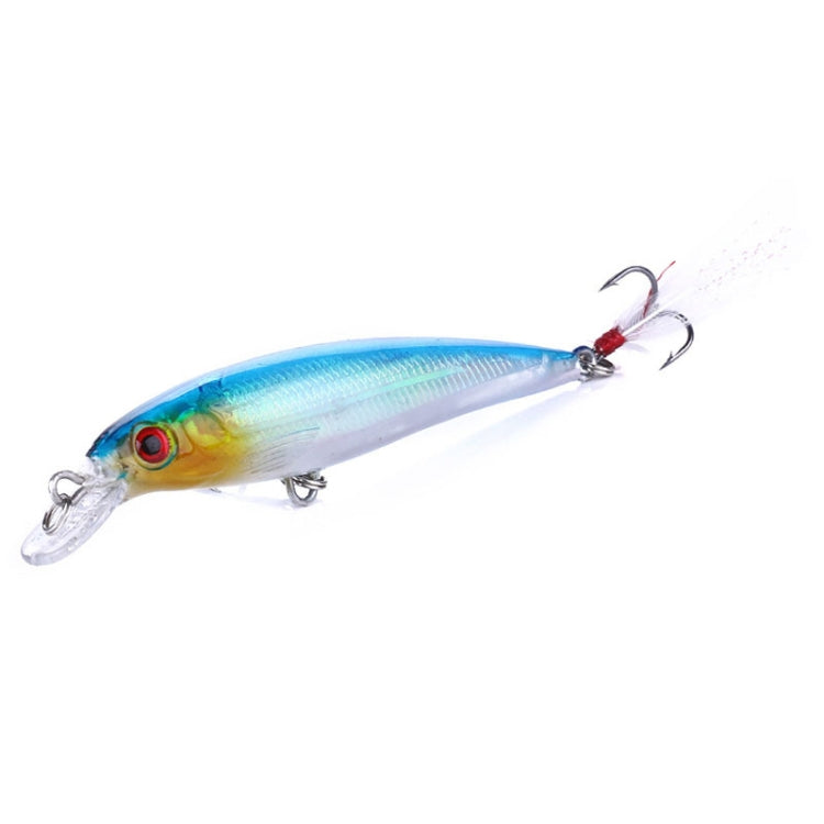 HENGJIA MI094 Simulazione Laser Esche finte Minnow Esche da pesca, 1, 2, 3, 4, 5, 6, 7, 8, 9, 10, 10 Colors Boxed