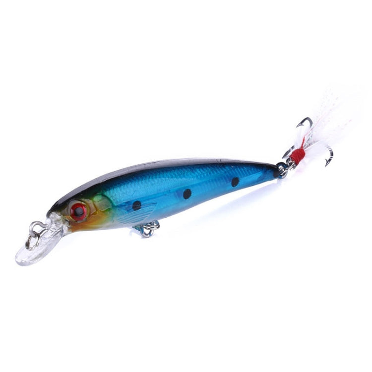 HENGJIA MI094 Simulazione Laser Esche finte Minnow Esche da pesca, 1, 2, 3, 4, 5, 6, 7, 8, 9, 10, 10 Colors Boxed