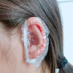 5 sacchetti orecchie paraorecchie impermeabili usa e getta tinture per capelli balneazione bellezza paraorecchie impermeabili, Earmuffs
