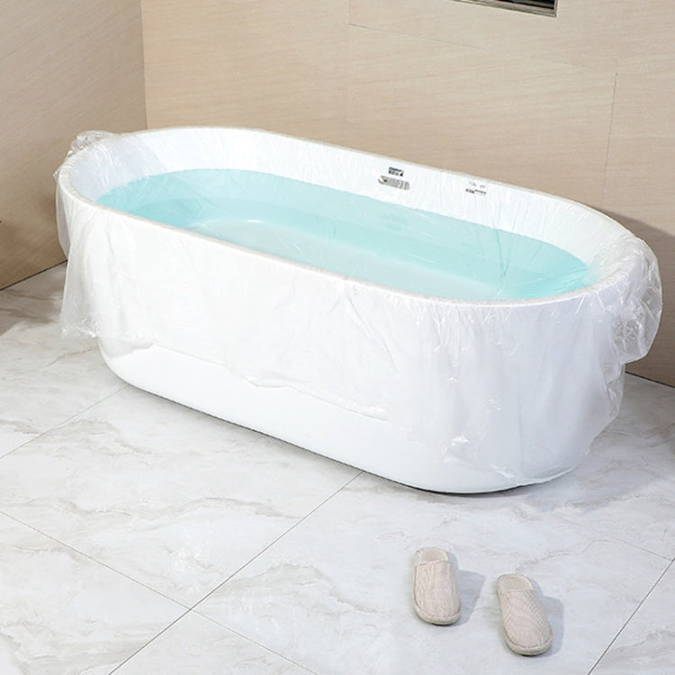 10 sacchetti borsa da bagno usa e getta vasca da bagno addensata botte di legno SPA pellicola per sacchetto di plastica