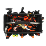 WESSLECO Kit di strumenti di riparazione multifunzionale portatile in tessuto Oxford ispessito